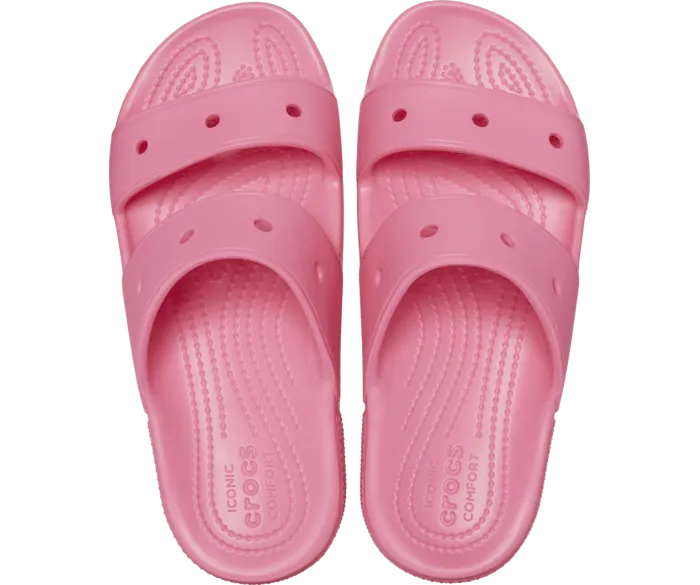 Classic Sandal Hyper Pink Women Crocs Slides