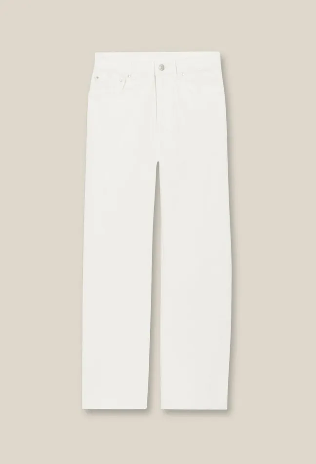 Claudie Pierlot Toto Slim 78 Jeans Ecru Women Jeans And Trousers Claudie Pierlot Toto Slim 78 Jeans Ecru Women Jeans And Trousers