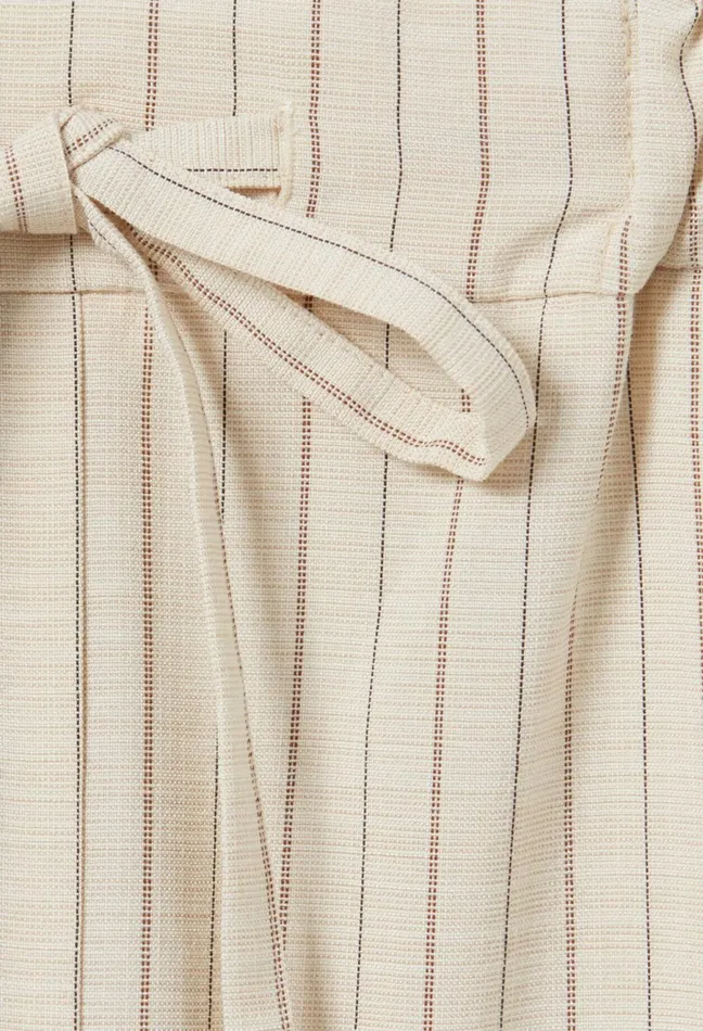 Claudie Pierlot Wide Striped Trousers Dualcolor Women Jeans And Trousers Claudie Pierlot Wide Striped Trousers Dualcolor Women Jeans And Trousers