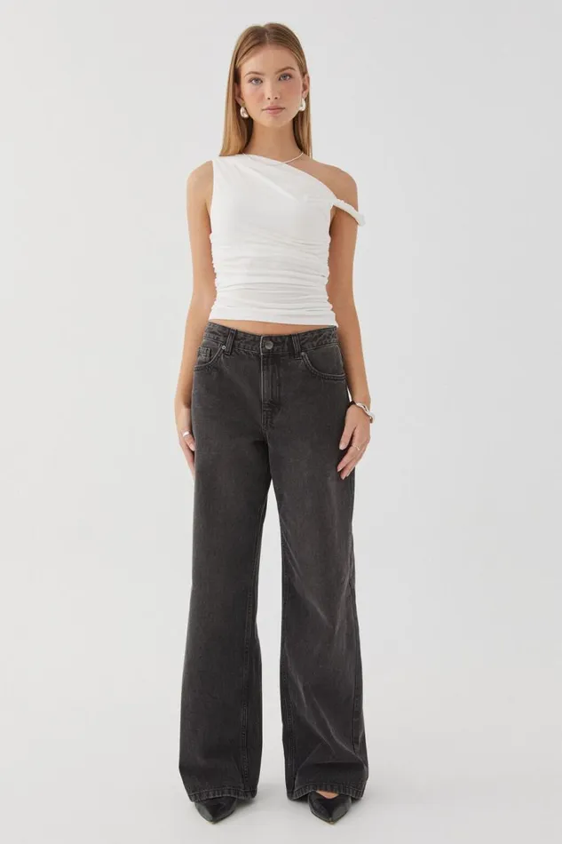 Clothing Supr Jeans Low Rise Baggy Jean Vintage Black