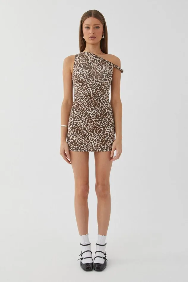 Clothing Supr Mini Dresses Soft Brianna Mini Dress Animal