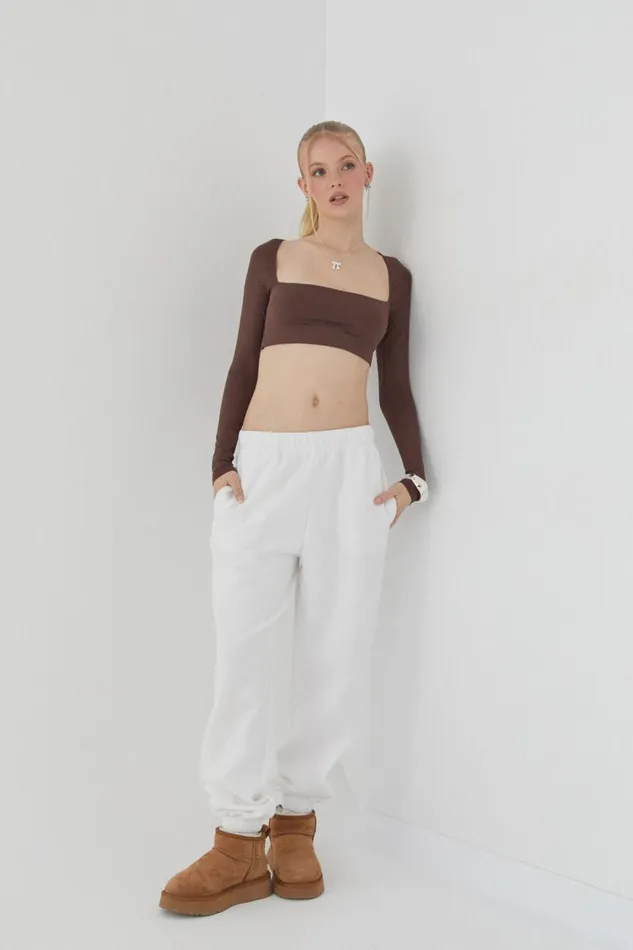 Clothing Supr Pants 90S Jogger Track Pant Cloud White