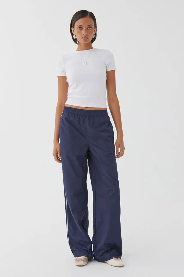 Clothing Supr Pants Kira Sporty Pull On Pant All Star Navy