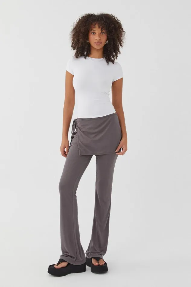 Clothing Supr Pants Vera TwoPiece Pant Chrome Grey