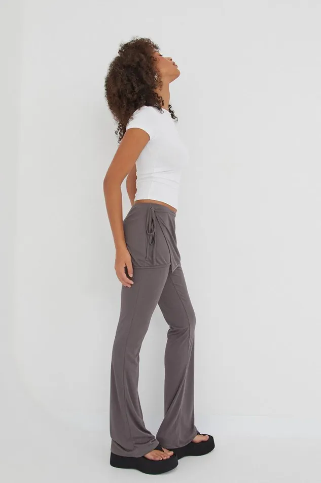 Clothing Supr Pants Vera TwoPiece Pant Chrome Grey