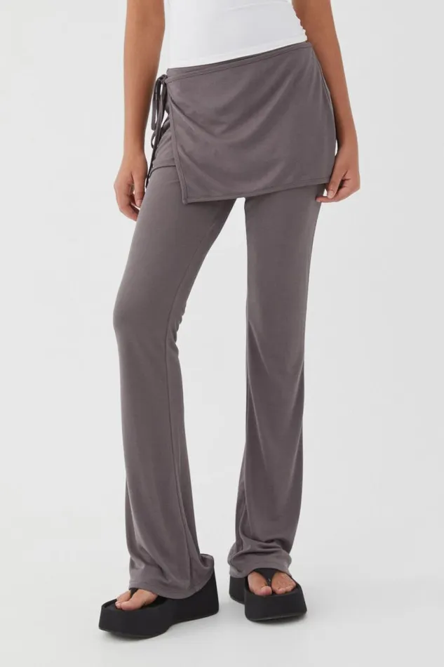 Clothing Supr Pants Vera TwoPiece Pant Chrome Grey
