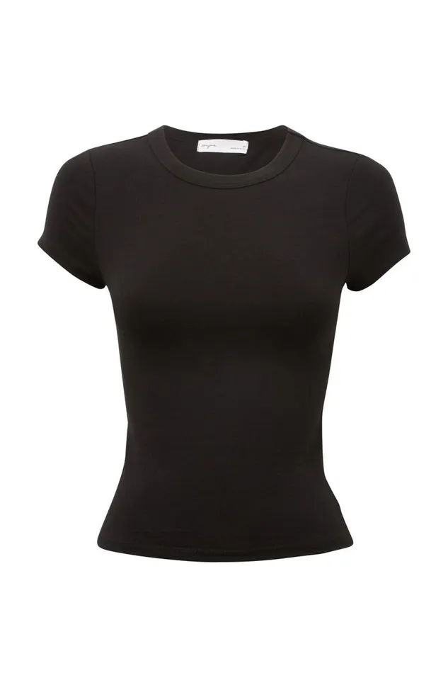 Clothing Supr T Shirts Court Tee Black