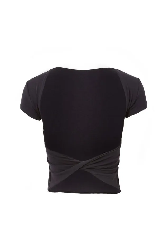 Clothing Supr T Shirts Soft Backless Tee Black
