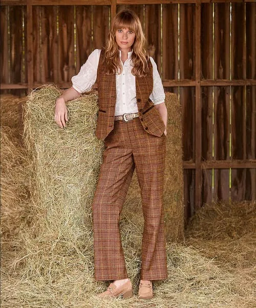 Coats and Jackets Apparel Heritage Check Waistcoat Brown Joebrowns Coats and Jackets Apparel Heritage Check Waistcoat Brown Joebrowns