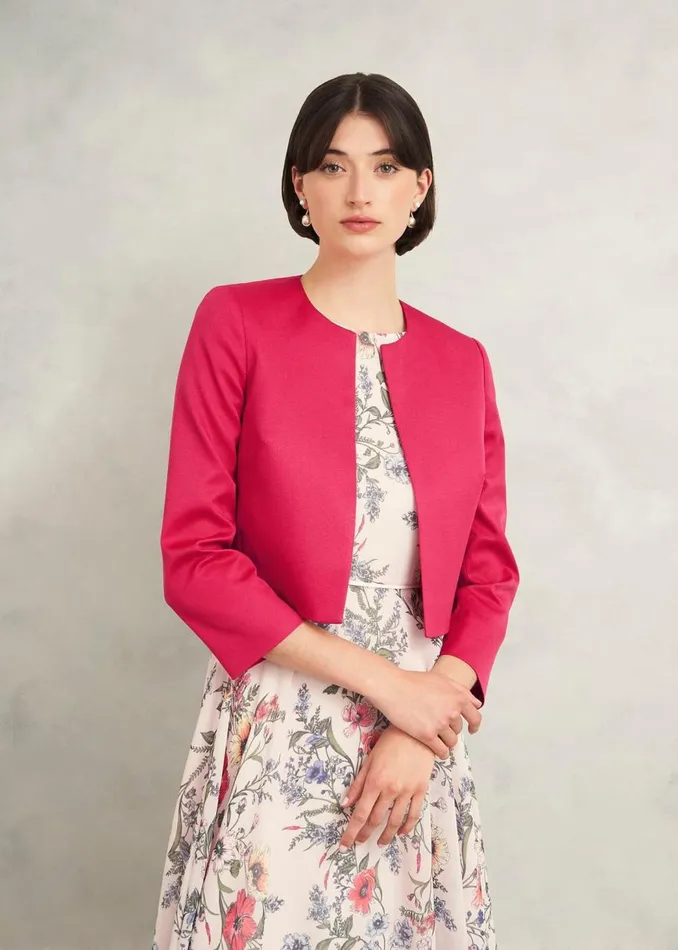 Coats and Jackets Women HOBBS Elize Jacket Zinnia Pink