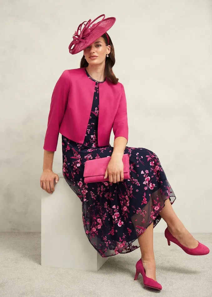 Coats and Jackets Women HOBBS Elize Jacket Zinnia Pink
