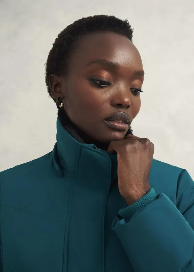 Coats and Jackets Women HOBBS Jaymie Puffer Kyanite Green