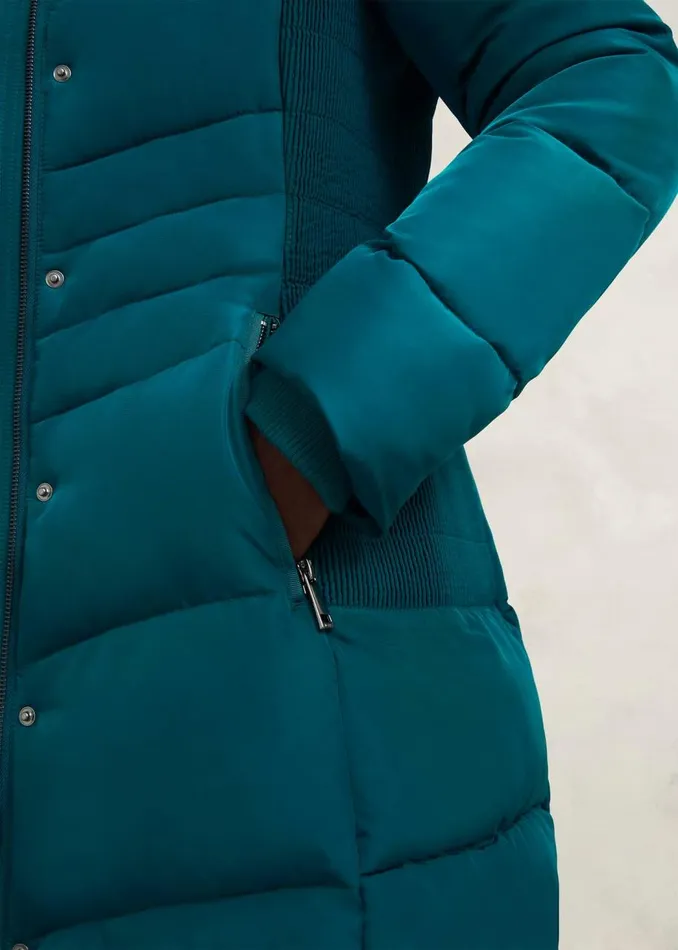 Coats and Jackets Women HOBBS Jaymie Puffer Kyanite Green