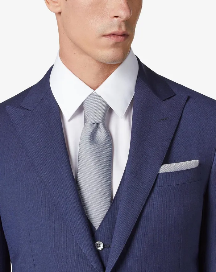 Corneliani Ties And Pochette Light Blue Micropattern Tie Corneliani 8211 Men Corneliani Ties And Pochette Light Blue Micropattern Tie Corneliani 8211 Men
