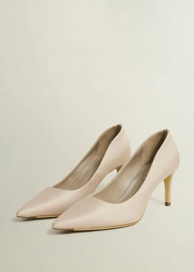 Court Shoes Women HOBBS Leila Wool Silk Court Shoes Oyster