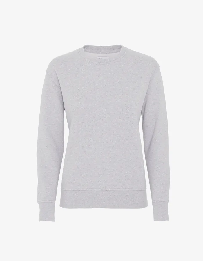 Crewneck Sweatshirts Women Colorfulstandard Women Classic Organic Crew 8211 Snow Melange Crewneck Sweatshirts Women Colorfulstandard Women Classic Organic Crew 8211 Snow Melange