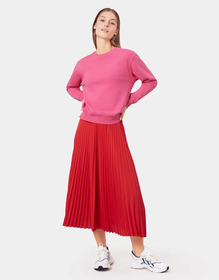 Crewneck Sweatshirts Women Colorfulstandard Women Classic Organic Crew 8211 Snow Melange