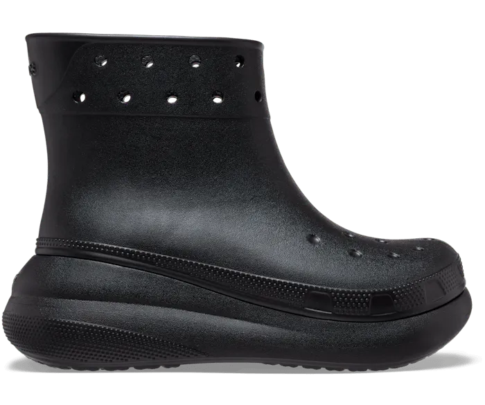 Crush Boot Black Women Crocs Boots