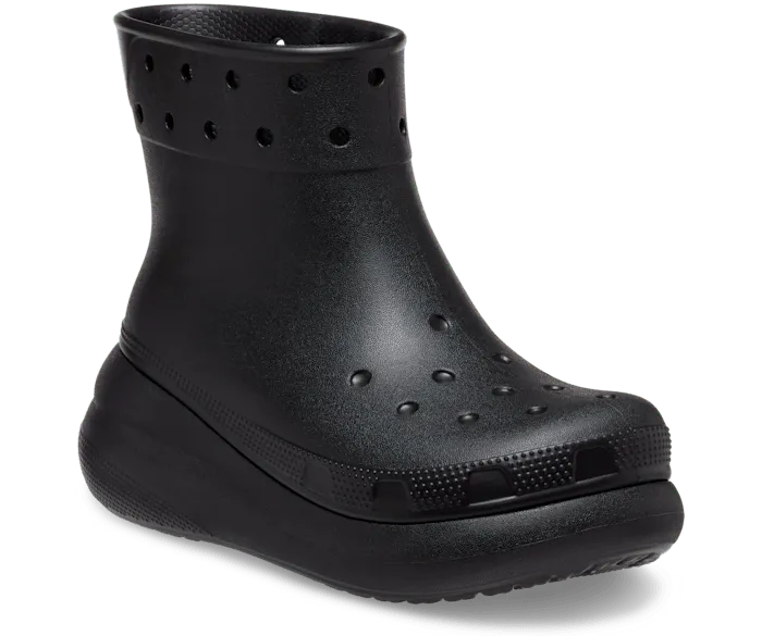 Crush Boot Black Women Crocs Boots