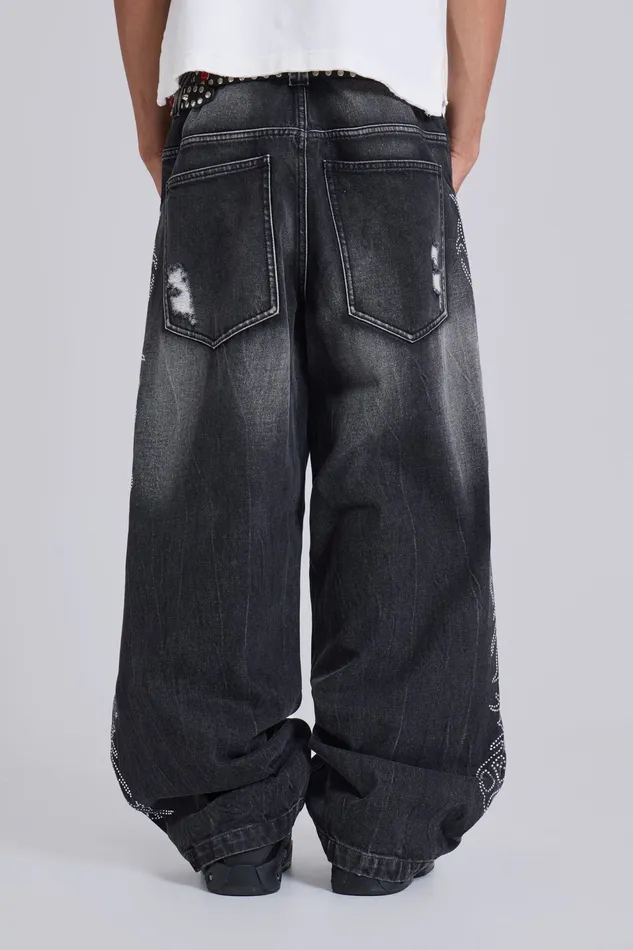 Crystalline Colossus Jeans Denim Jaded London Men