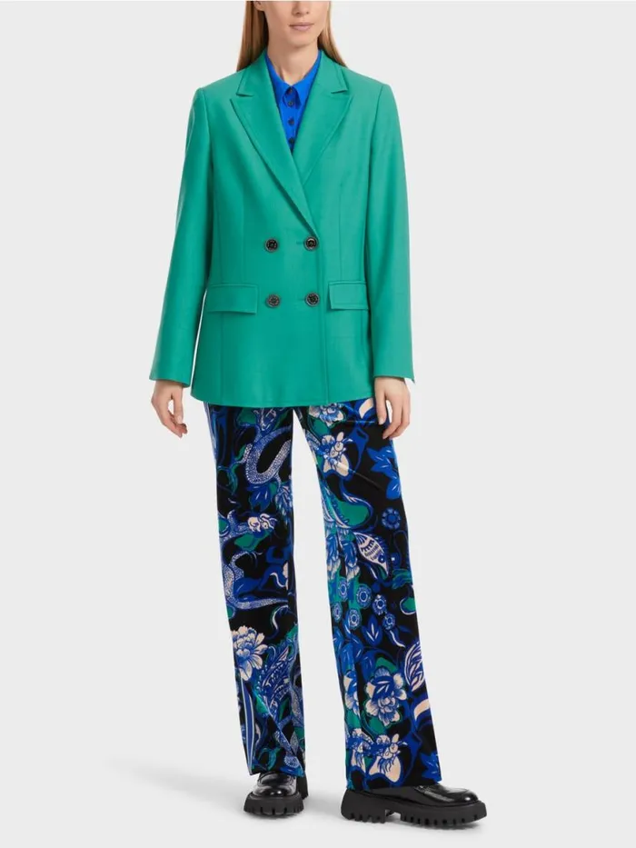 Damen Marc Cain Blazer Zweireihiger Blazer Enamel