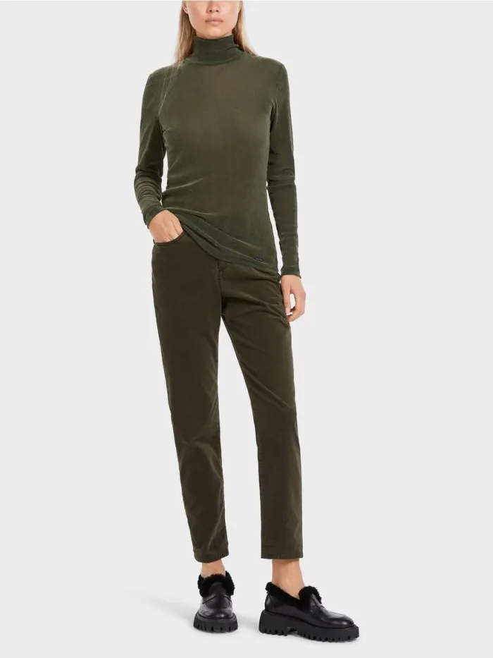 Damen Marc Cain Shirts and Tops Figurnahes TShirt Bright Terra