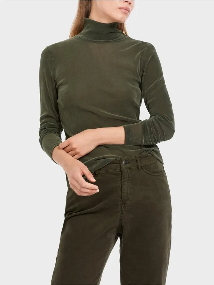 Damen Marc Cain Shirts and Tops Figurnahes TShirt Bright Terra