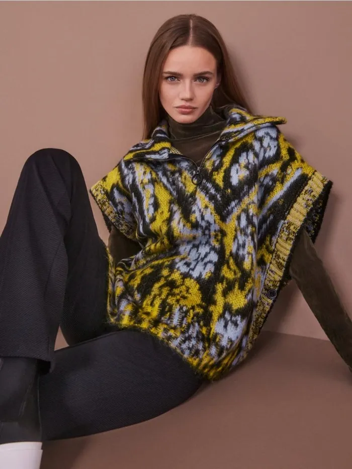 Damen Marc Cain Shirts and Tops Figurnahes TShirt Bright Terra