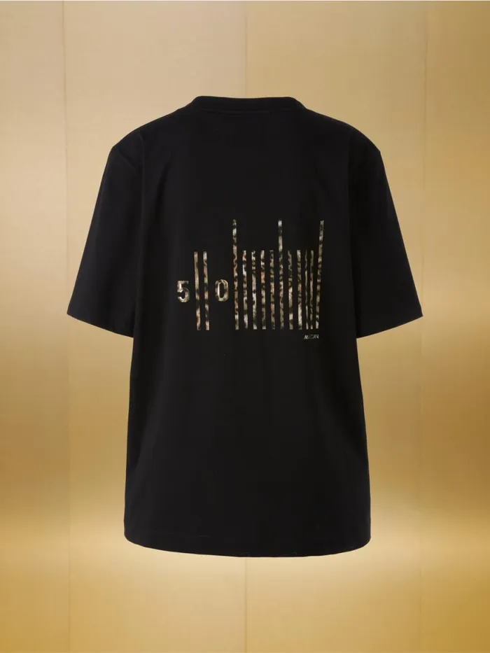 Damen Marc Cain Shirts and Tops Shirt 034Rethink Together034 Black