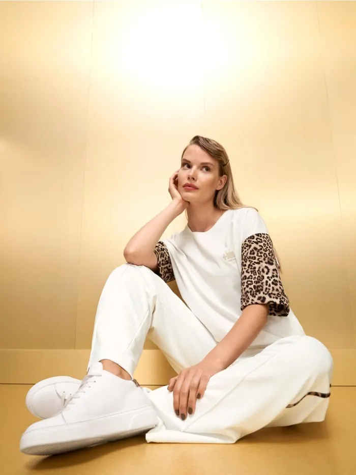 Damen Marc Cain Shirts and Tops Shirt Aus Baumwolle Offwhite
