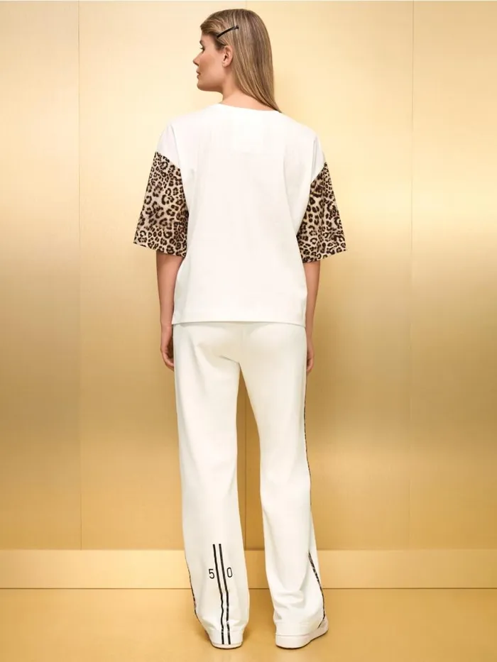 Damen Marc Cain Shirts and Tops Shirt Aus Baumwolle Offwhite