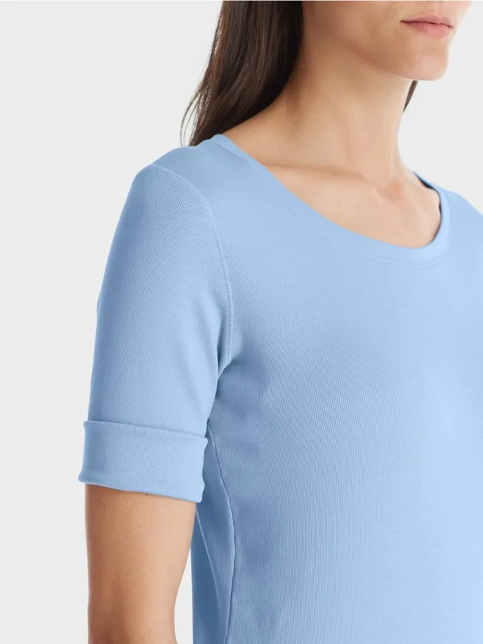 Damen Marc Cain Shirts and Tops TShirt Mit rmel Dark Summer Sky