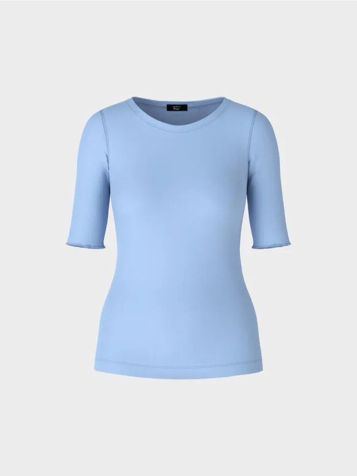 Damen Marc Cain Shirts and Tops TShirt Mit rmel Dark Summer Sky