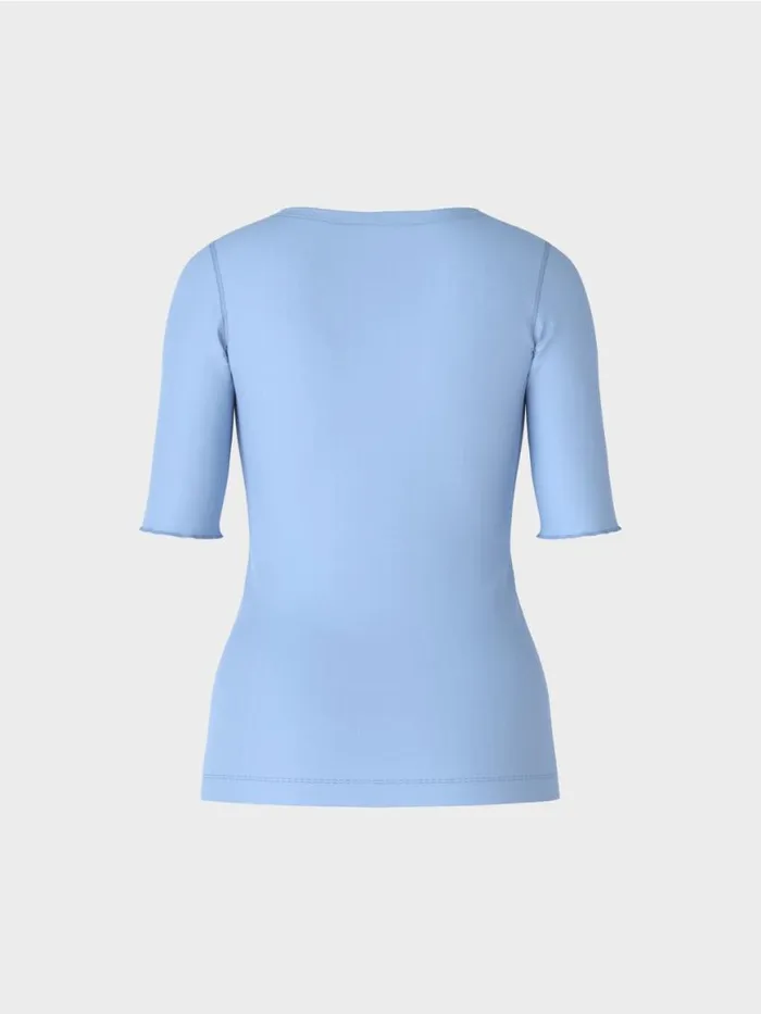 Damen Marc Cain Shirts and Tops TShirt Mit rmel Dark Summer Sky