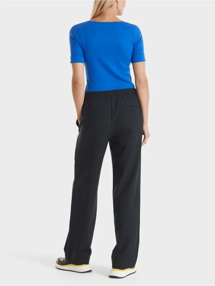 Damen Marc Cain Shirts and Tops Uni TShirt Mit 34rmel Bright Royal Blue