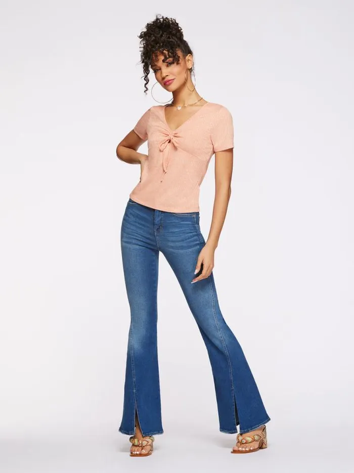 Denim Clothing Jessica Simpson Charmed Flare In High Dive