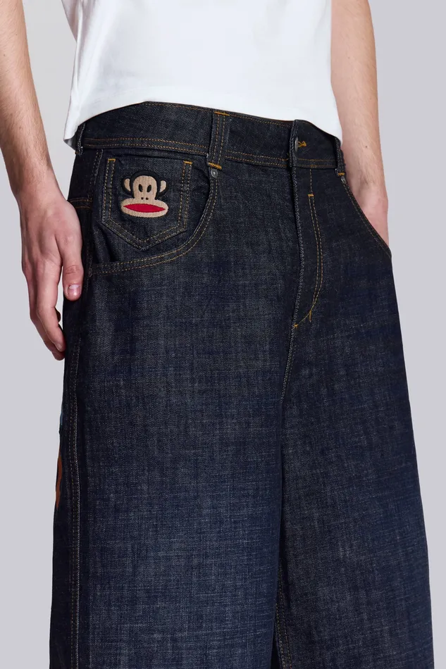 Denim Jaded London Men Shop Paul Frank Spell Out Colossus Jeans