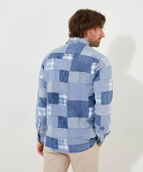 Denim Styles Perfect Patchwork Shirt Blue Joebrowns Apparel Denim Styles Perfect Patchwork Shirt Blue Joebrowns Apparel