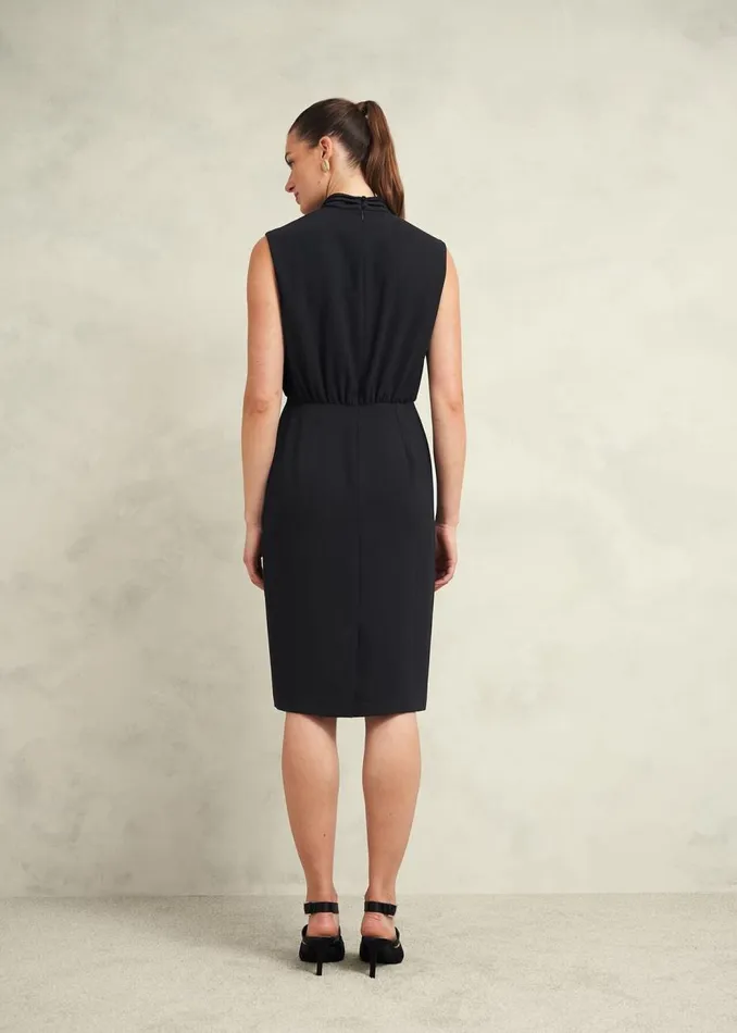 Dresses and Jumpsuits Women HOBBS Camille Twist Neck Dress Black