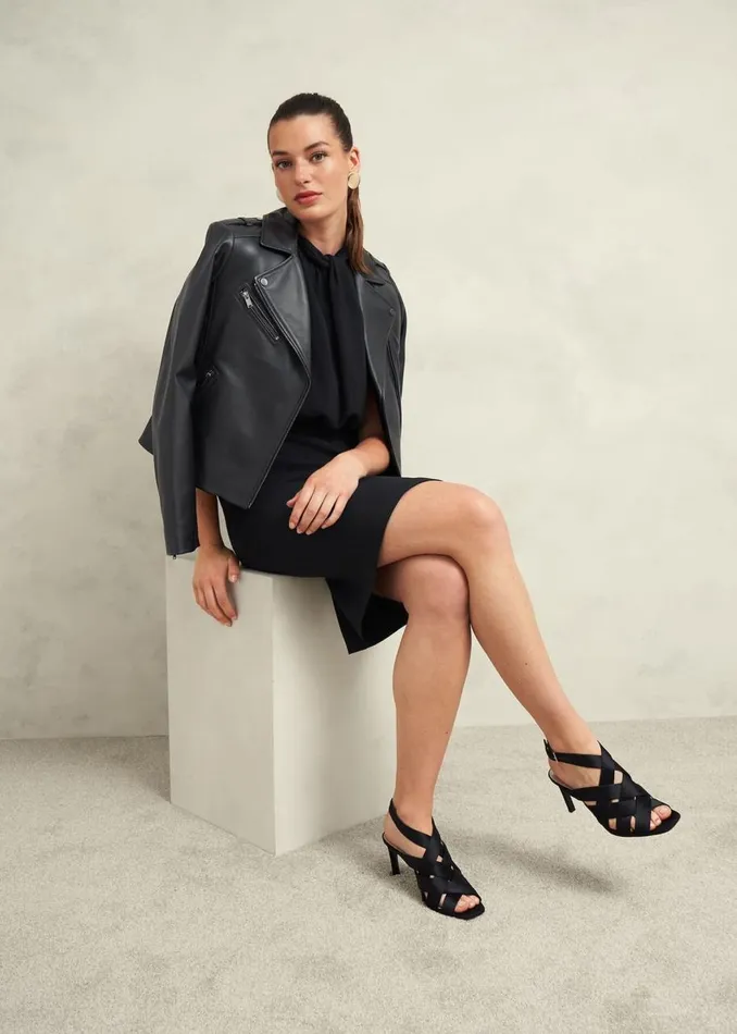 Dresses and Jumpsuits Women HOBBS Camille Twist Neck Dress Black