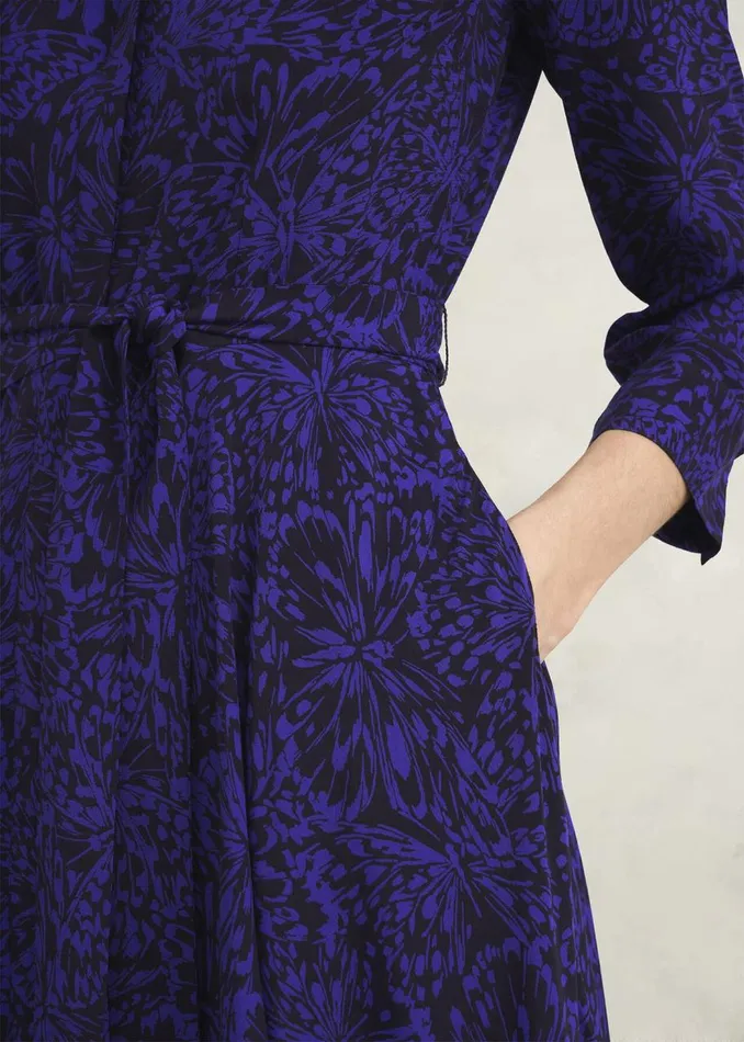 Dresses and Jumpsuits Women HOBBS Lainey Dress Navy Blue