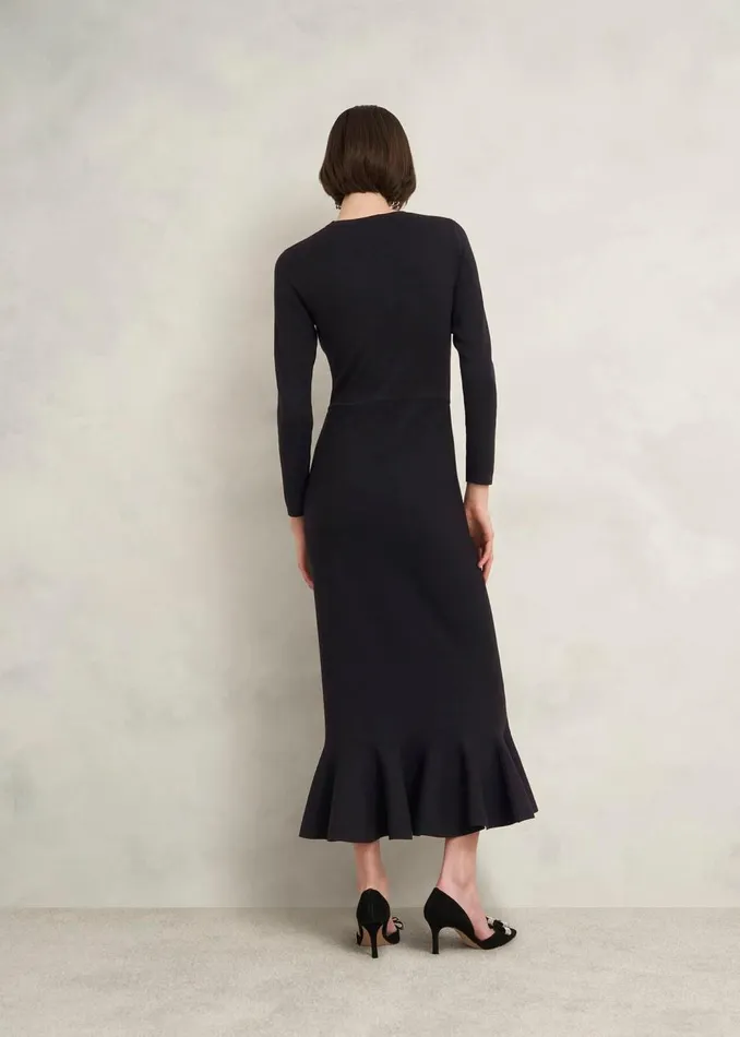 Dresses and Jumpsuits Women HOBBS Lucilla Knitted Dress Hobbs Black