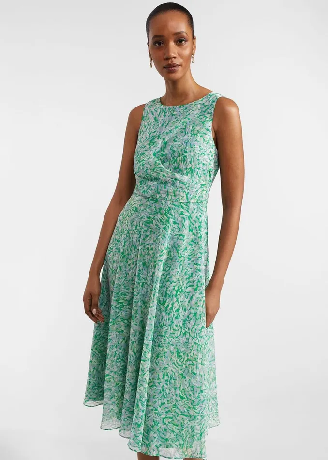 Dresses and Jumpsuits Women HOBBS Petite Jess Dress Green Multi