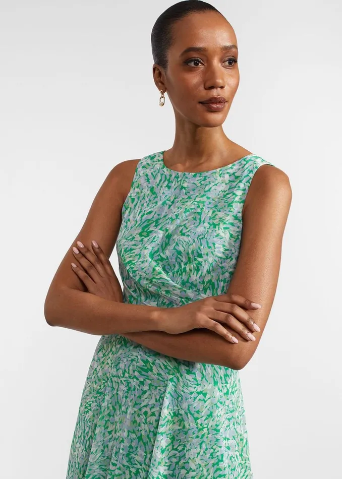 Dresses and Jumpsuits Women HOBBS Petite Jess Dress Green Multi