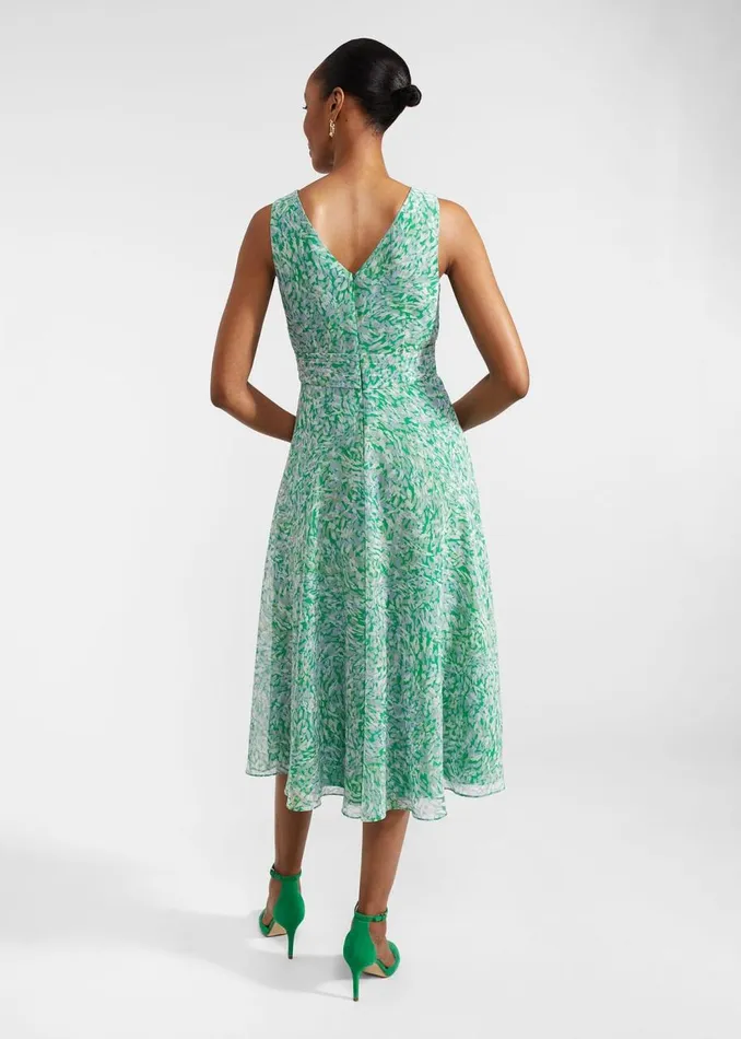 Dresses and Jumpsuits Women HOBBS Petite Jess Dress Green Multi
