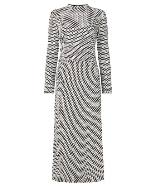 Dresses Apparel Joebrowns Geo Jacquard Ruched Side Jersey Dress BlackWhite Dresses Apparel Joebrowns Geo Jacquard Ruched Side Jersey Dress BlackWhite