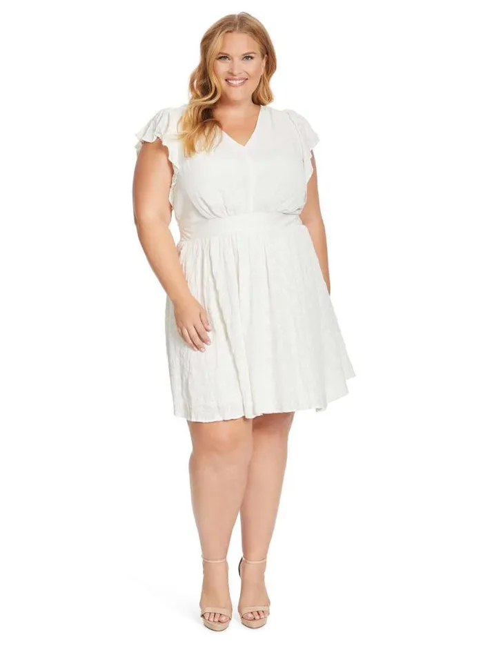 Dresses Clothing Jessica Simpson Courtney Dress In Gardenia