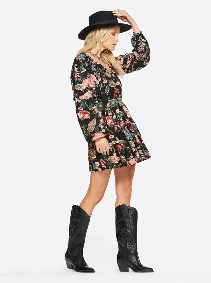 Dresses Clothing Jessica Simpson Reina Dress In Arcadian Blooms