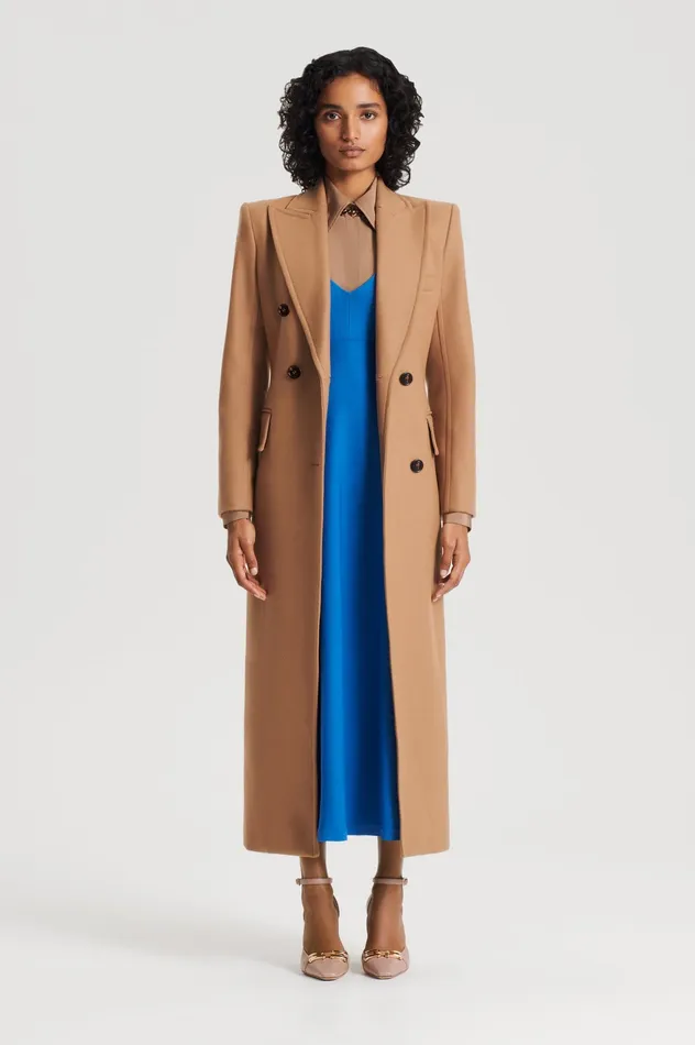 Dresses CREPE KNIT V NECK DRESS PRUSSIANBLUE 8211 Scanlan Theodore Women Dresses CREPE KNIT V NECK DRESS PRUSSIANBLUE 8211 Scanlan Theodore Women