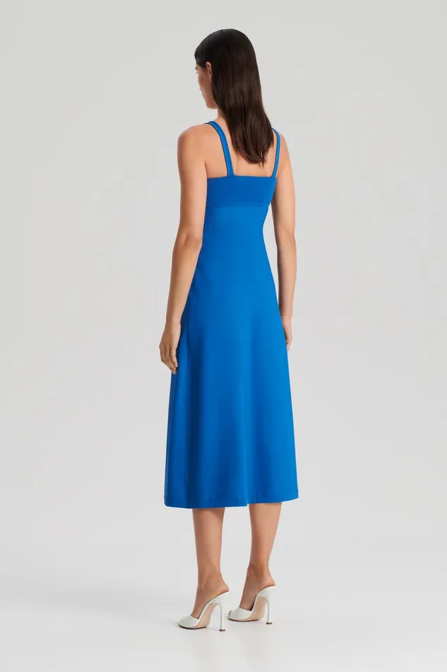 Dresses Women CREPE KNIT SQUARE NECK DRESS PRUSSIANBLUE Scanlan Theodore Dresses Women CREPE KNIT SQUARE NECK DRESS PRUSSIANBLUE Scanlan Theodore